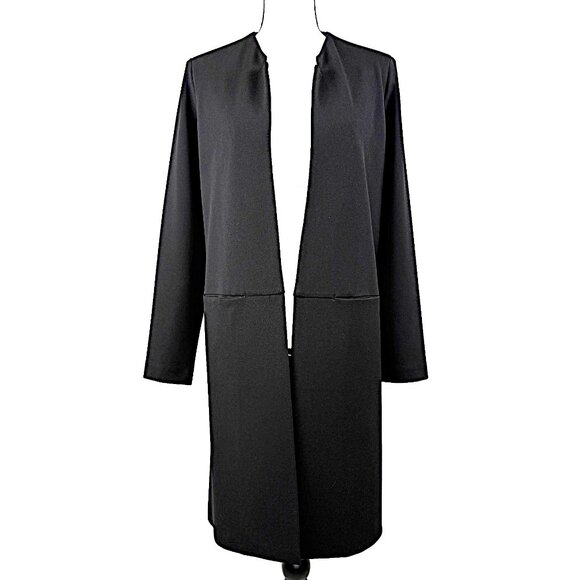 Stylish Joseph Ribhoff Black Duster Size 8 - Picture 1 of 3